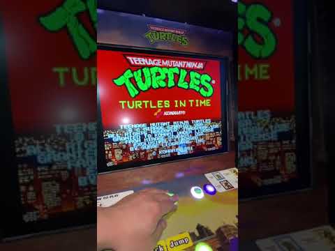 Teenage Mutant Ninja Turtles & Turtles in Time Arcade1up with ORIGINAL TMNT KONAMI ARCADE PCBS! from dvnnvhvn