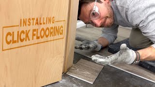 Tips for installing Luxury Vinyl (Click) Flooring!