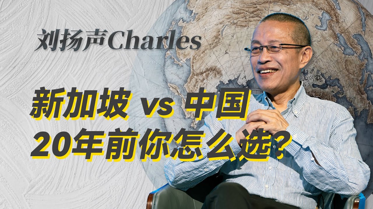 刘扬声:二十年前,他们让我去新加坡,我说中国更有前景 - YouTube