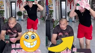 It’s so easy to cheat my husband’s money! Best Funny Videos Daily Chinese Funny Clips Part 48