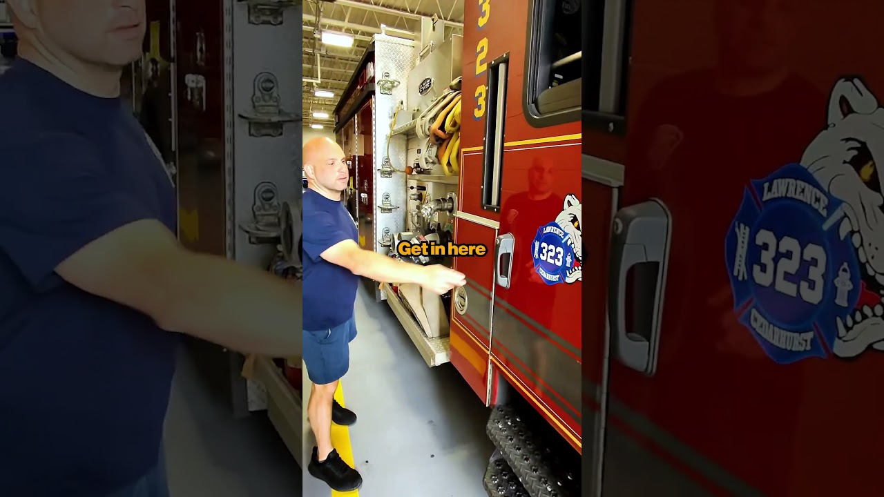 Rejection Challenge: Sit in a Fire-Truck⚡