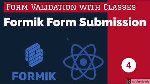 React Formik Form Submission #05