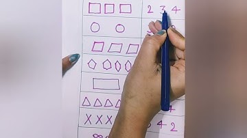 Circle the number|Maths video of nursery class|Circle the correct number|Kids Worksheets #learning