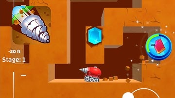 Ground Digger Game - Level 1