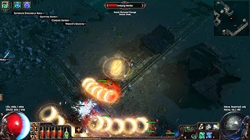 Path of Exile: Spectral Throw Dagger Cast on Crit Freezing Pulse Shadow Docks Merciless