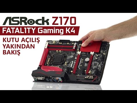 Asrock Fatal1ty Z170 Gaming K4 Yakından Bakış