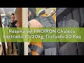 Reseña del PROIRON Chaleco Lastrado 10/20kg, Incluido 20 Paquetes de Peso, Lastre Ajustable, Chaleco