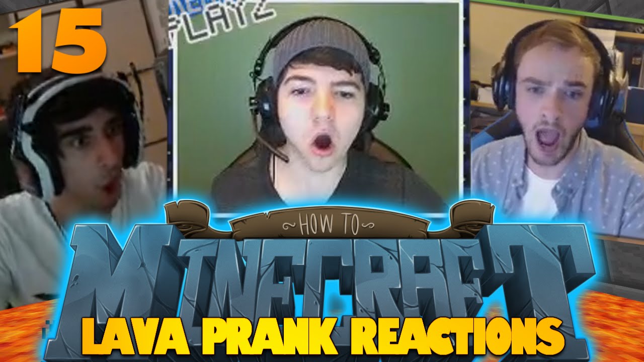 How To Minecraft | #15 | How To Prank People | REACTIONS (How To ...