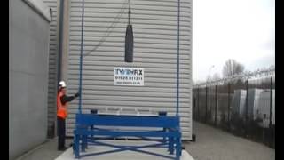 6Mm Solid Polycarbonate Multi-Link Panel Nf - Drop Test