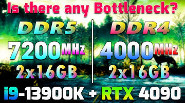 7200MHz DDR5 vs 4000MHz DDR4 RAM Test | PC Gameplay Benchmark Tested