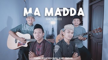 MA MADDA Cover Reggae Akustik Santri Njoso