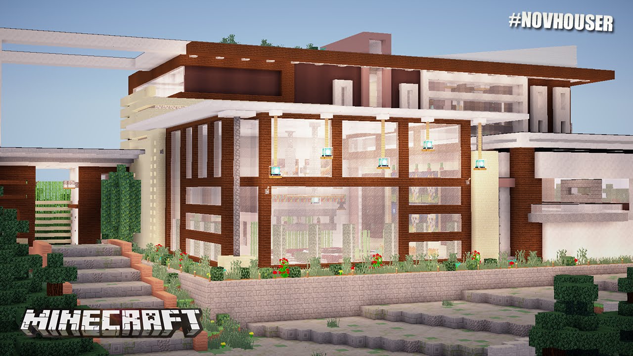 casas modernas en minecraft casas modernas en minecraft