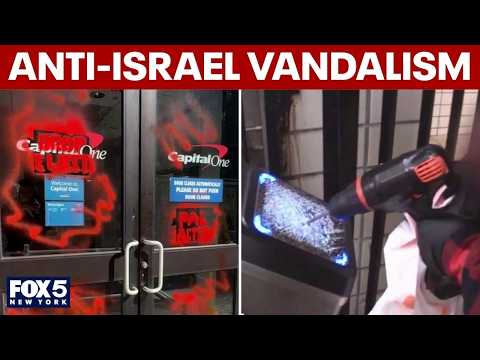 Targeted anti-Israel, pro-Palestine vandalism in NYC