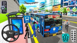 New Hyundai Old city Bus🚌 Driving school Simulator 3d - 3d driving class Gameplay video 2025#cargame screenshot 5