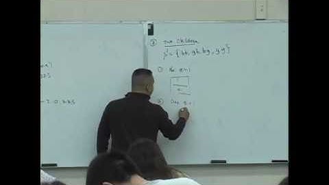 Daniel Judge- Statistics lecture 10 (part 2)