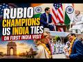 From Delhi to Kolkata: Rubio’s India Outreach | India Abroad®