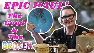£100 CHALLENGE: Was It Worth It? My Epic Vintage Haul For Resale & Home (Thrifting for Profit)