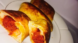 Sausage rolls / Petits pains aux saucisses / Mini pain saucisse/ لفائف الصوصيص بعجينة المايونيز screenshot 3