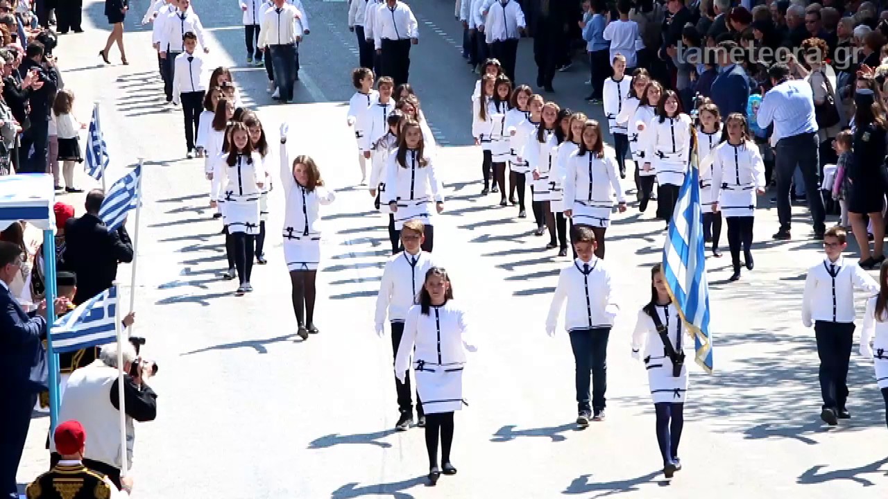 ΠΑΡΕΛΑΣΗ 25 ΜΑΡΤΙΟΥ 2017 ΚΑΛΑΜΠΑΚΑ - YouTube