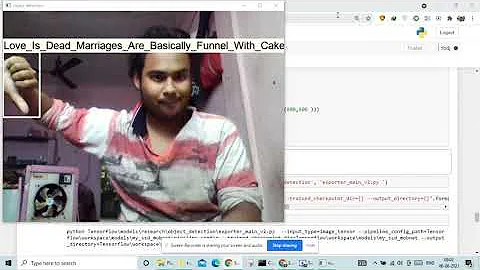 Real Time Sign Language Detection with Tensorflow Object Detection and Python | Deep Learning