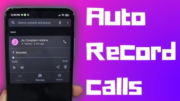 How to Record Calls in Redmi Note 10 T 5G [Hindi]