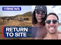 Investigators return to alleged murder site of perth brothers and friend  9 news australia