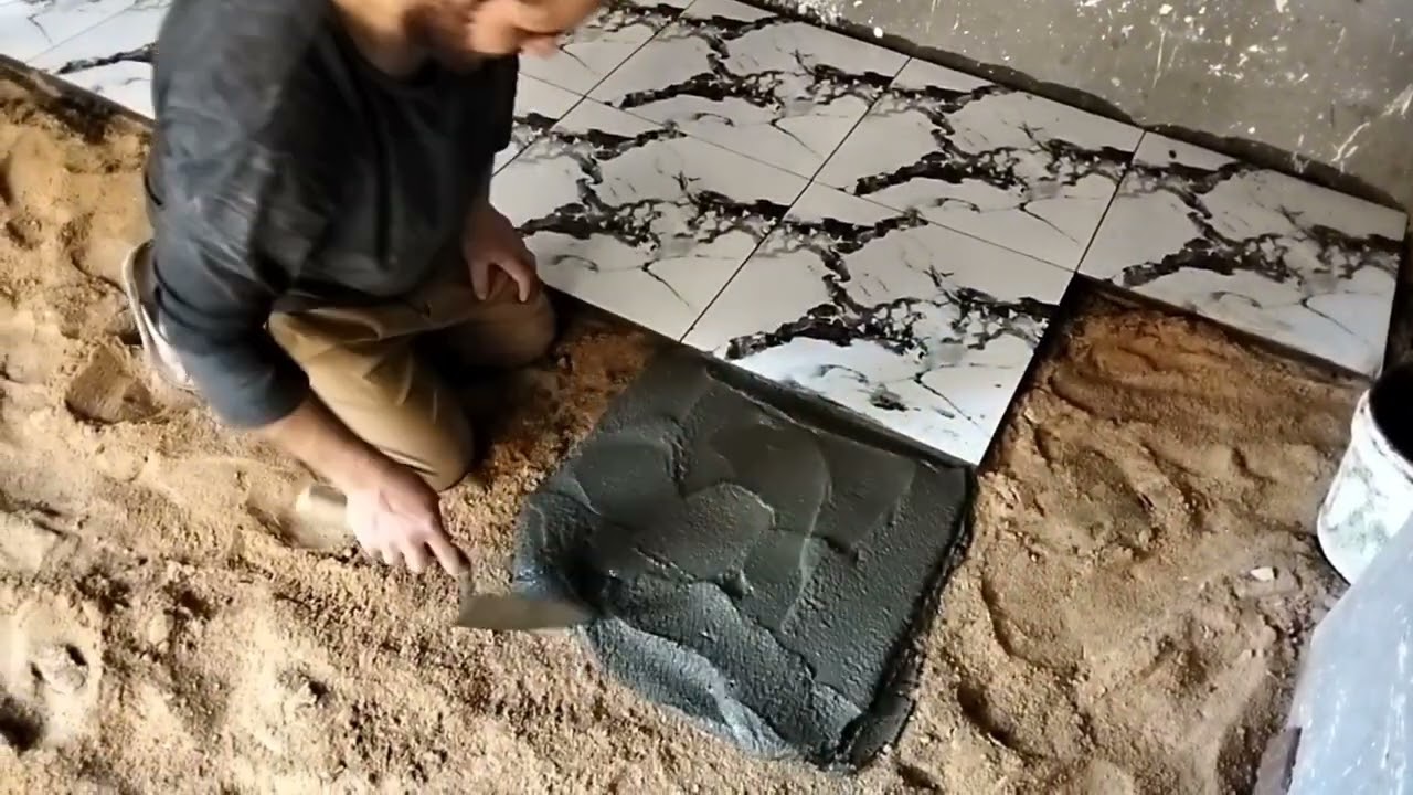 الطريقة المصرية لتركيب سراميك الارضيه مع العالمى للسيراميك#اكسبلور#سيراميك#جبسنبورد 