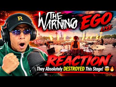 The Warning – Ego LIVE REACTION | They Absolutely DESTROYED This Stage! 🤯🔥