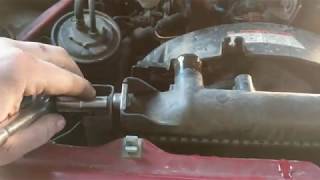 1993 Suzuki Sidekick radiator replacement