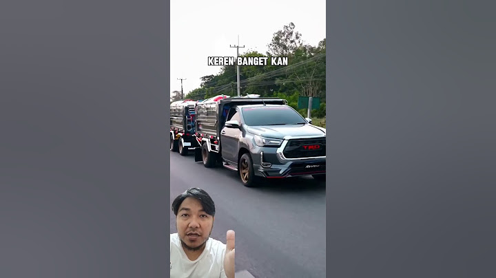 Toyota Hilux Jadi Truck Gandeng di Thailand part.1 #toyotafortuner #toyotahilux #toyota4runner