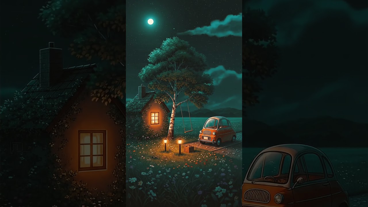 Windy Night & Starry Sky 🌌 - 