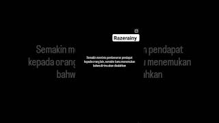 Menjadi Baik Dimata Seorang Penjahat. Bukankah Sia-Sia?