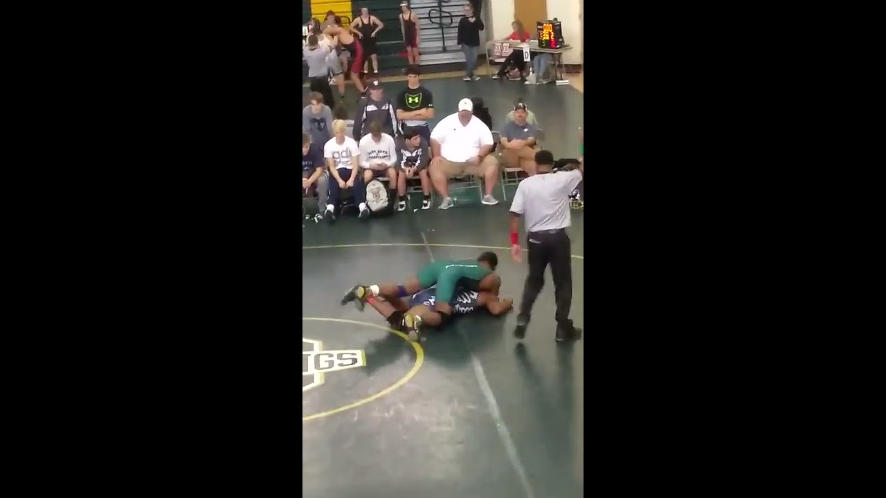 Win By Pin "Again" Tae'Sean Mitchell