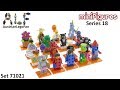 Lego Minifigures 71021 Minifigure Series 18 Complete - Lego Speed Build Review