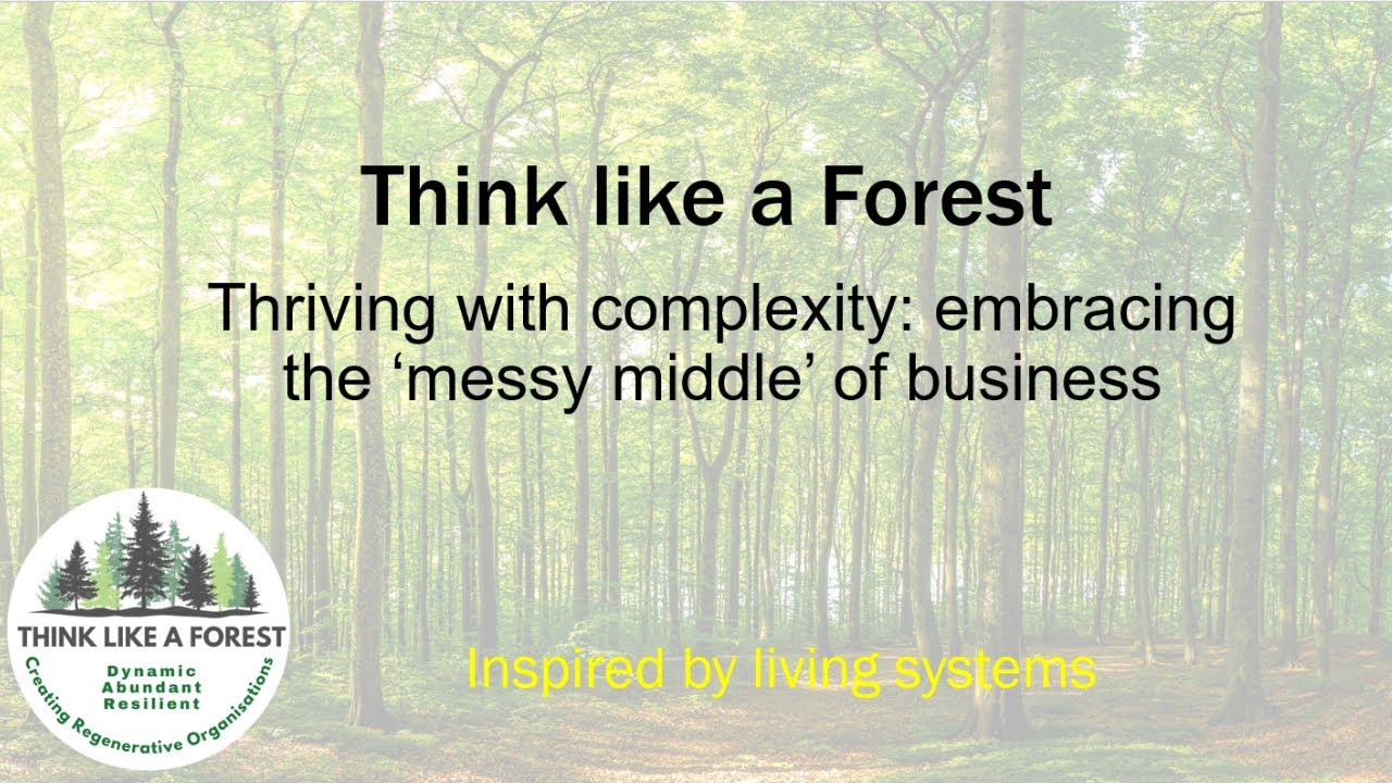 Thriving with complexity webinar from Think like a Forest
