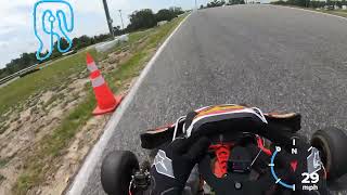 Bushnell Motor Sports Park (BMP) First Drive with New Vortex ROK GP Engine Kart