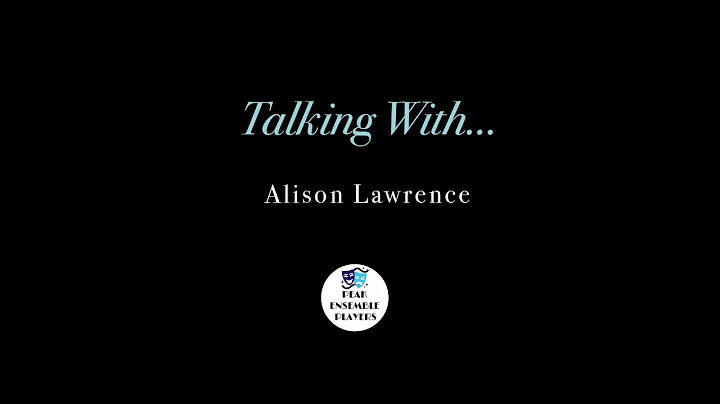 Talking With . . . Alison Lawrence