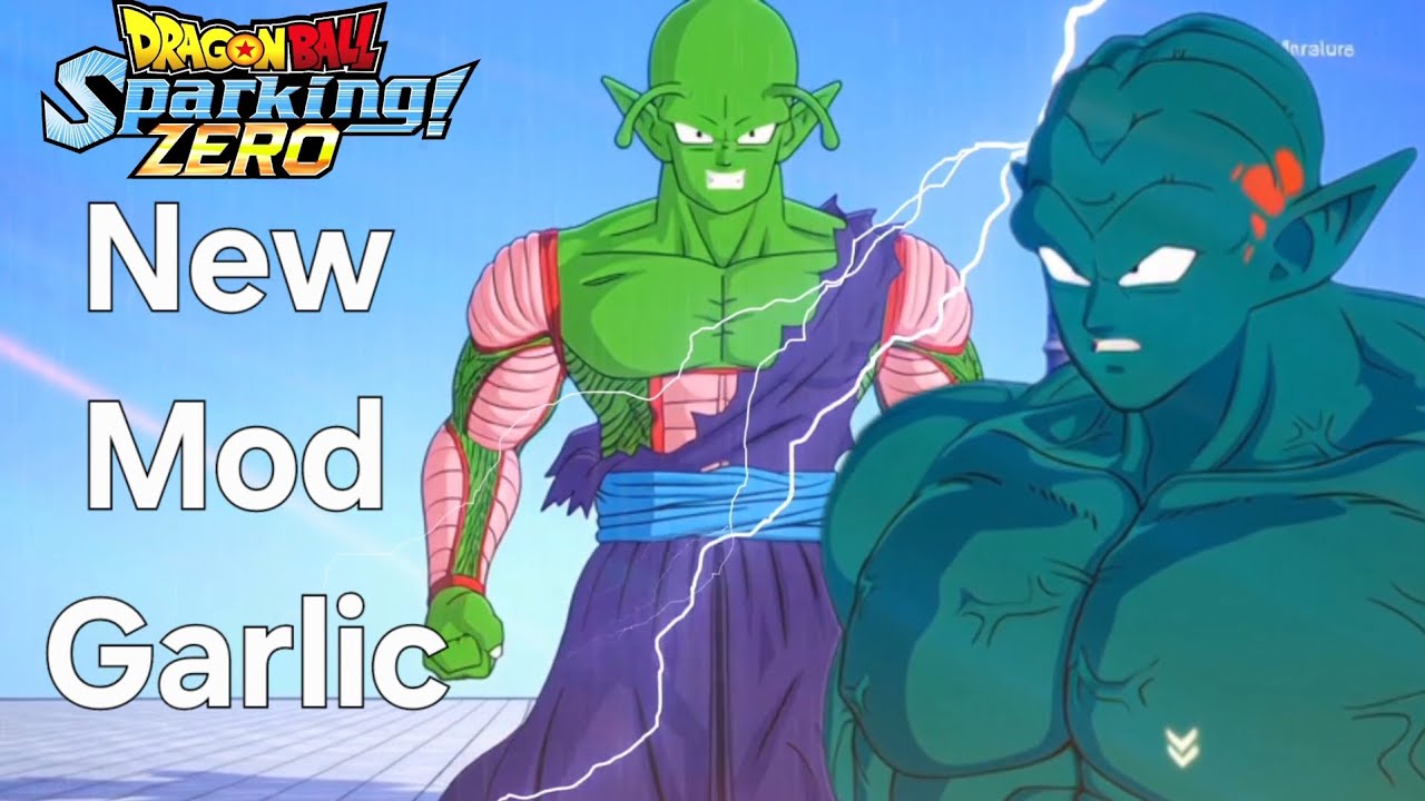 New Story Garlic Junior sur Dbz Sparking Zero mod PC 