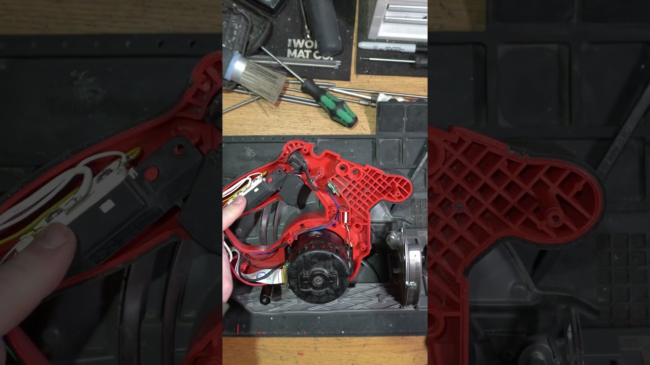 Milwaukee Saw Expensive Repair  #milwaukee  #diy #powertools #repair  #howto  #tech