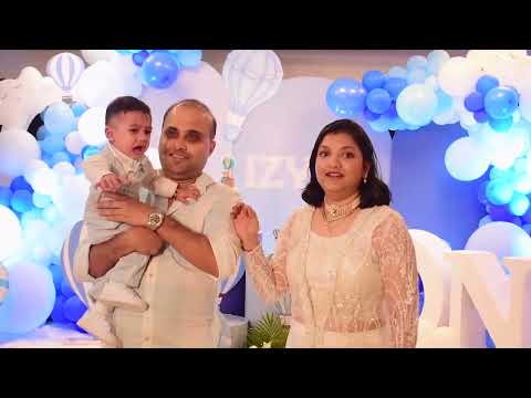 1st Bday video of Izyan