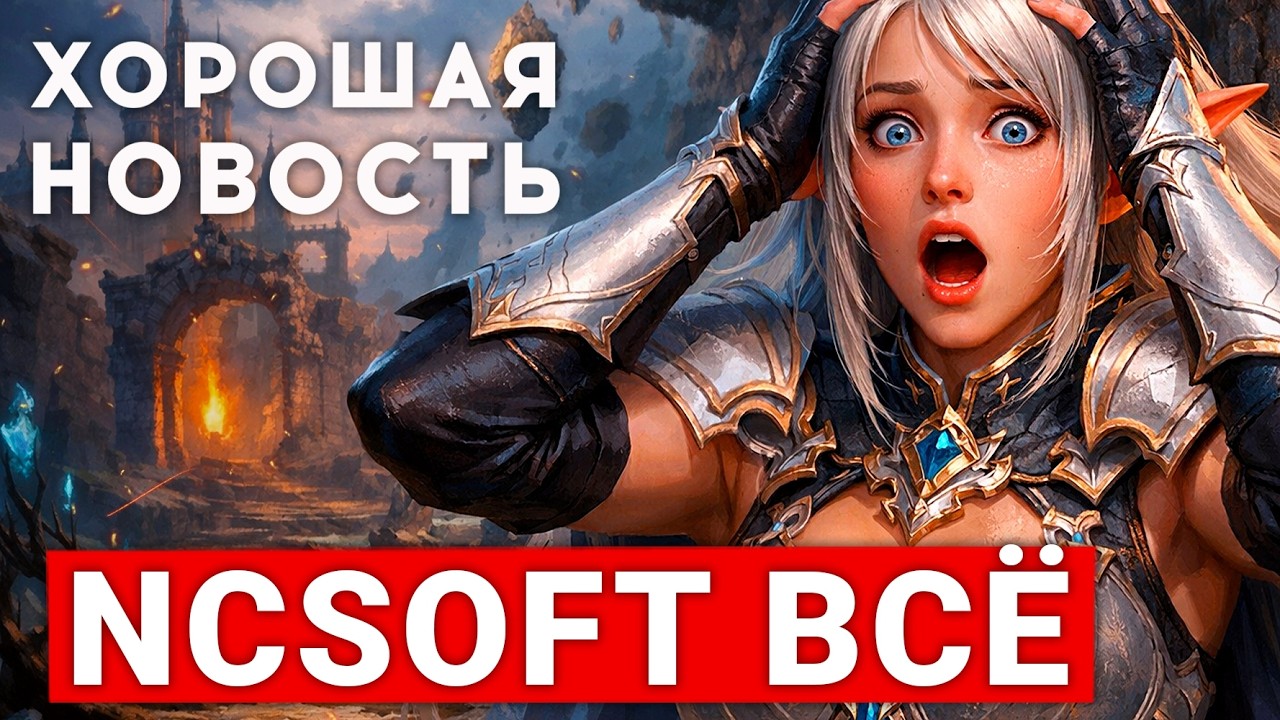NCSOFT ЗАКОНЧИЛАСЬ И ЭТО ХОРОШО — ДА ЗДРАВСТВУЕТ NC