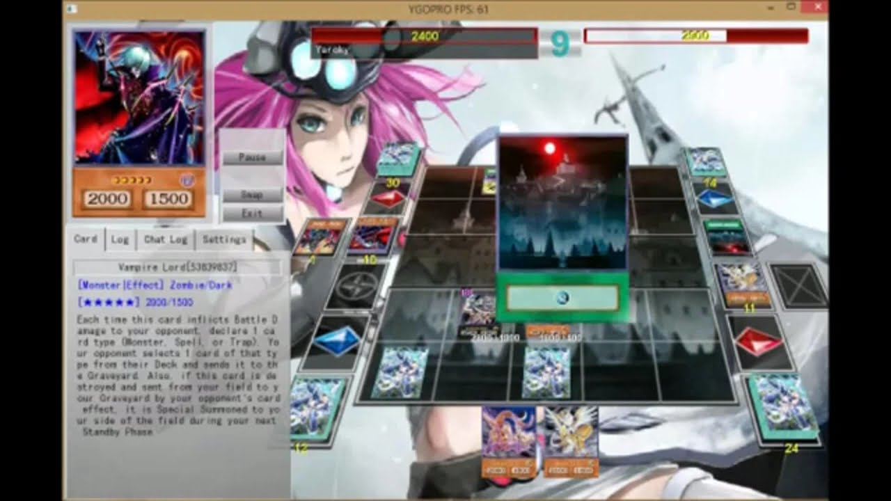 Hieratics Rank 8 VS Vampires  Yu Gi Oh!