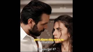 Hazar listens to his wife for the first time 😭 My dream couple 🥹🧿💅🏻#arafta#trending#shorts#ateş#m...