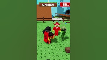 JANDEL AND SAMMY COLLAB 🤝 #roblox #growagarden #shorts