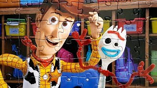 TOY STORY 4 Disney Pixar PUZZLE Games for kids Rompecabezas de Toy Story 4 Jigsaw Puzzle EDUCA screenshot 4