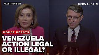 House reacts to Maduro capture & Venezuela briefing  Pelosi, Johnson, Burchett & more