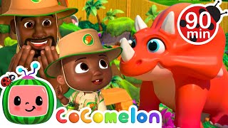 Dinosaurs at the Dinoland Safari Park | CoComelon - It's Cody Time | Nursery Rhymes for Babies