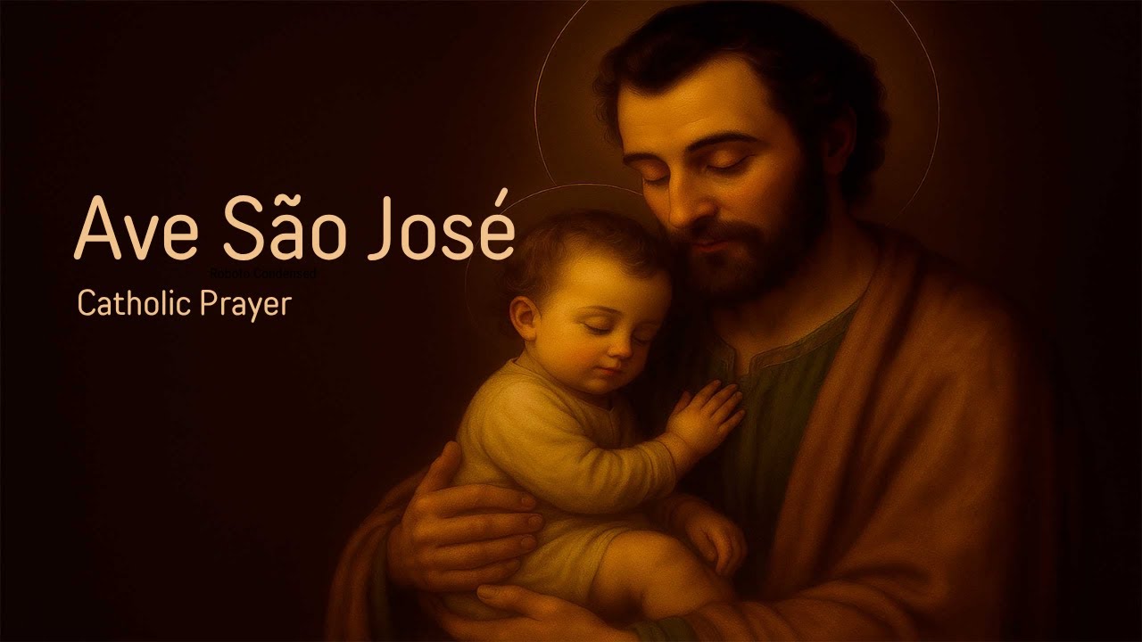 Ave São José – Canto Gregoriano em Latim | Oração de Poder e Devoção Católica 💫