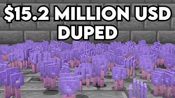 Duping on a Pay-To-Win Minecraft Server [MOVIE]