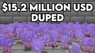 Duping on a Pay-To-Win Minecraft Server [MOVIE]